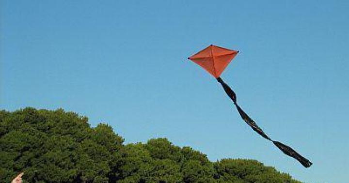 Kite who a flying is. Роккаку воздушный змей своими руками. Как собрать Летучий змей.